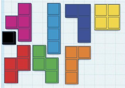 replacement tetronimos for Tetris board game