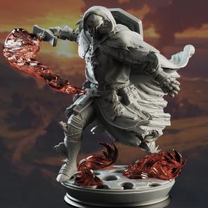 Fire Genasi Crusader Paladin - Embernos
