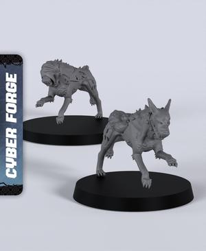 Hollow Hounds - With Free Cyberpunk Warhammer - 40k Sci-Fi Gift Ideas for RPG and Wargamers