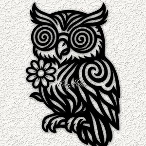boho owl bird 6 wall art home decor
