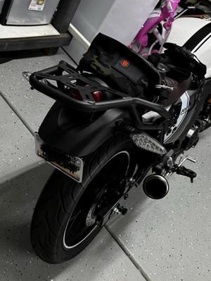 Lifan KPM 200 rear fender tidy / delete