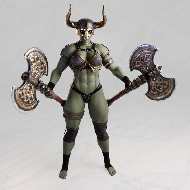 Gulda - Orc - Knightly Desires - presupported - QB Works