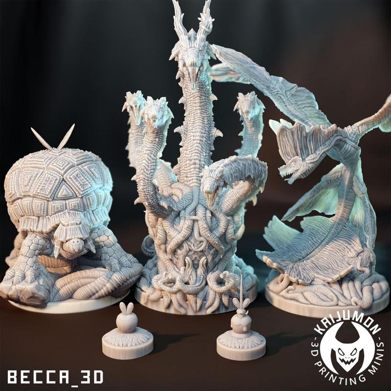 Kaijumon Plant Dragons