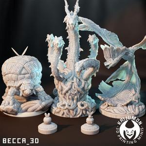 Kaijumon Plant Dragons
