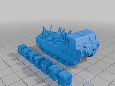 Minethrower Skorpion (simplified)