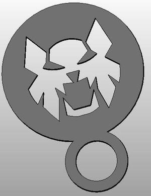 coffee stencil - Tiger