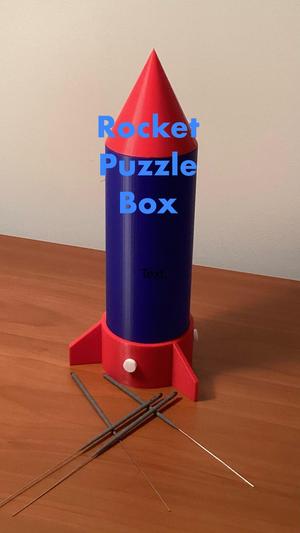 Rocket Puzzle Box