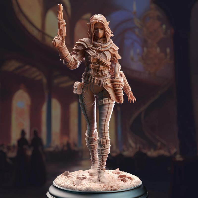 Drow Gunslinger - Lendara  Slickshot  Varth