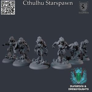 Cthulhu Starspawn (6 Models)  - 5e Stats Included