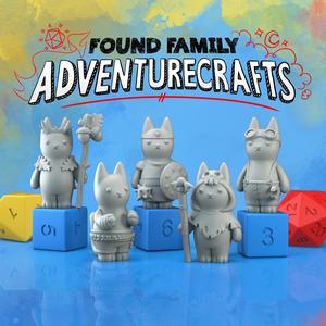 Peanut Cats Series 2! Bundle of 5 (Druid, Monk, Cleric, Warlock, Artificer)
