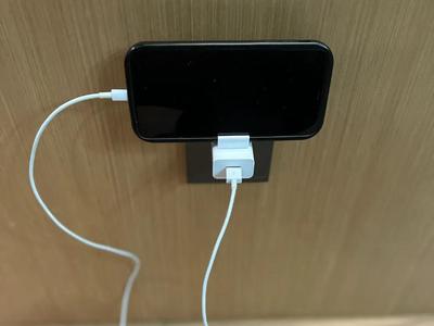 Three-in-One Charging Plug Phone Stand