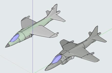 Harrier jump jet