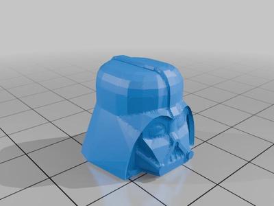 Darth Vader Tire Valve Stem Cap - Horizontal