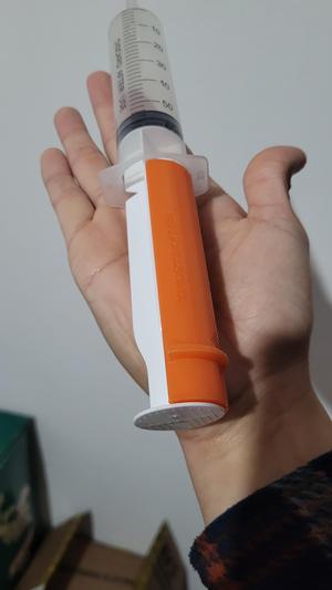 Tope de Seguridad para Jeringa de 60ml - Solución para Drenaje Postoperatorio - 60ml Syringe Safety Stopper - Postoperative Drainage Solution