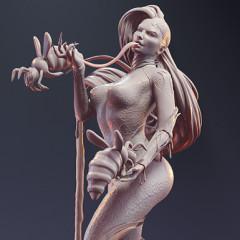 Crimson: The Pseudoverse Series 3D Printing Figurine | Assembly