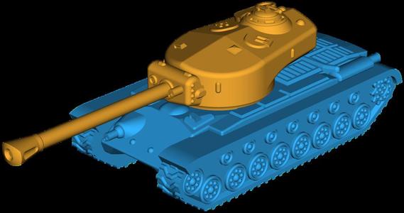 T30 Heavy Tank – Rotating Turret [1:50 scale]