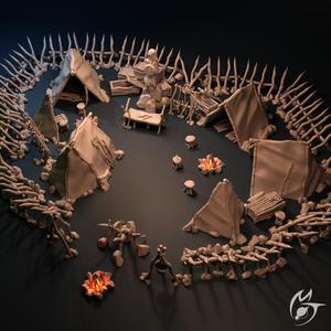 Goblin Village – Scatter Terrain
