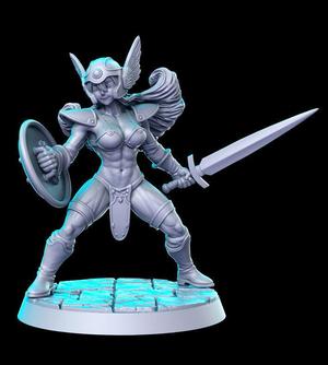 Dragon Quest III Senshi Warrior Akira Toriyama 32m Pre-supported