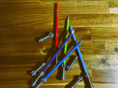 Lightsaber Pencil Cap – Colored Pencil – #2