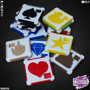 18 Taquin Puzzles ( 8 pcs )