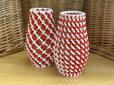 Braided Vases