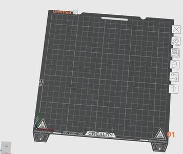 buildplate model for creality ender3 V3