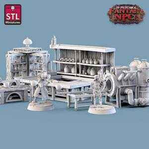 Fantasy NPCs – Glassblower Set