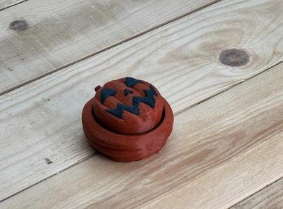Pumpkin Fidget Button