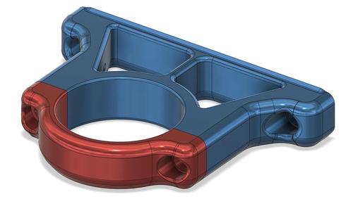 Mounting bracket for 2 inch pipe