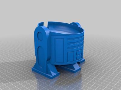 R2D2 Google Home Mini Upright