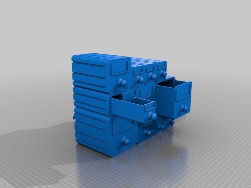 Modular Interlocking Drawers