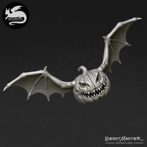 Halloween Winged Pumpkin