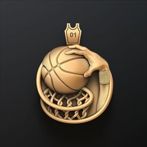 Basketball Pendant