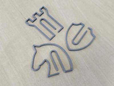 Knight Paper Clips