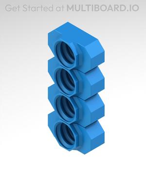 6.25 mm – Bolt-Lock Mount – x4 Stack