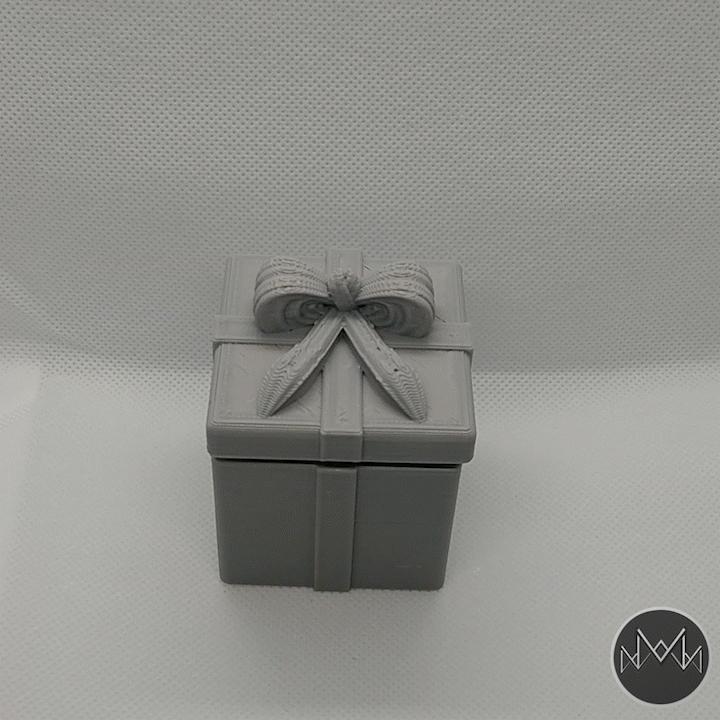 Gift Box Mimic (Print-in-Place, Articulated, No Supports Required)