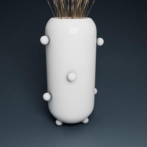 Modern Vase STL 3D Printer file, instant download, unique home decor