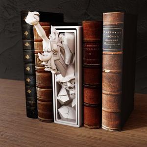 Book Nook & Ends STL File | Organizer Box for Bookworms | Reader Gift, Bookish Nerd Gifts Storage