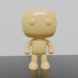 Customizable Chibi-Style Figurine STL File – 3D Printable Collectible Toy