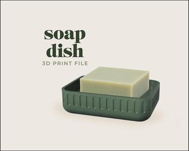 Soap Dish 3D Print STL File