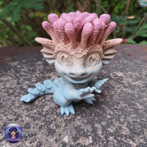 Coral Dragon Hatchling