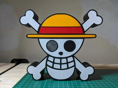 One piece skull