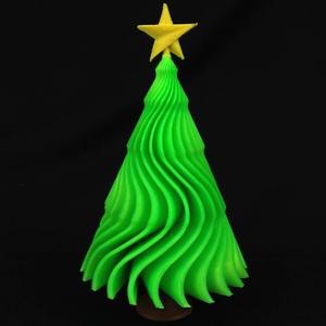 Swirling Holiday tree