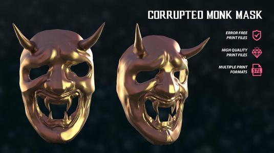 Corrupted Monk Mask Sekiro Fan Art