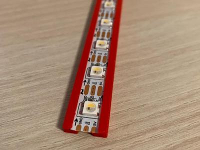 LED strip holder for 10mm LED strip