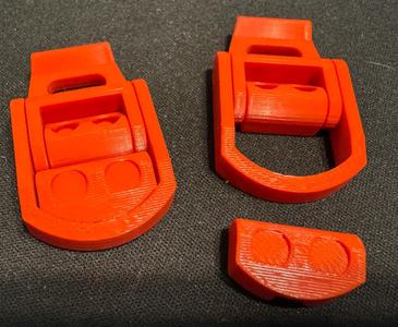 Print in place draw latch   