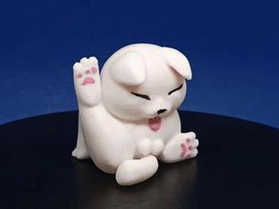 Colored Licking Balls Cat
