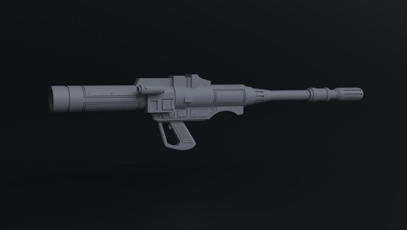 Clone trooper Rocket Launcher RPS6 One6 and One12 scale
