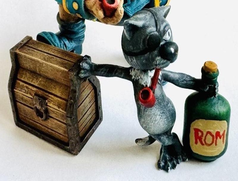 Billy Bones cat for 3D printing STL