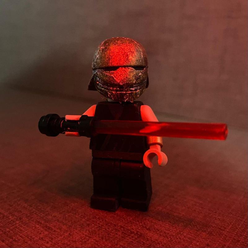 the stranger helmet star wars lego and bricks compatible